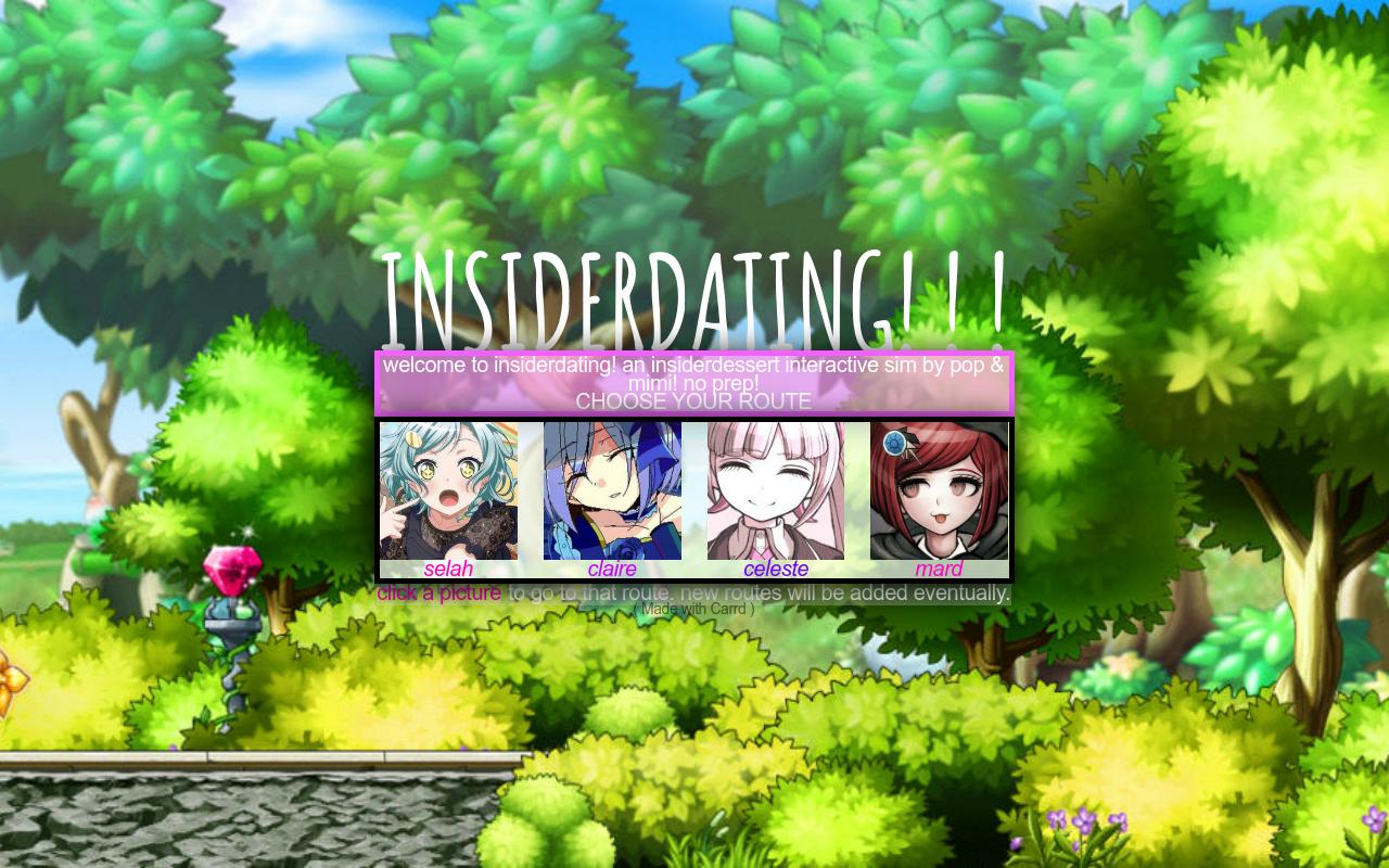 Carrd profile picture for @insider
